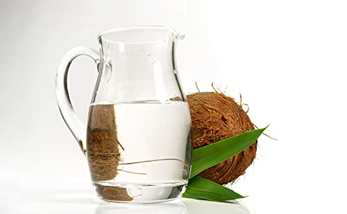Pure Fractionated Coconut Oil - Steam Distilled, Pure, Fractionated - Perfect for Skin, Face, Hair, Nails - (1 Gallon)' for ASIN 'B07D8K9L5P' in the Amazon catalog