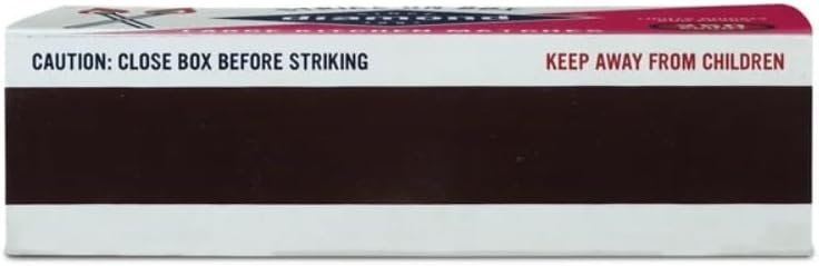 Diamond Strike on Box Large Kitchen Matches, 2 Boxes (Large, 300, Matches)