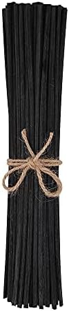 10 inch 100 Pcs Natural Rattan Wood Reed Diffuser Sticks Essential Oil Aroma Replacement Aroma Reed Diffuser Sticks