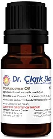 Dr. Clark Frankincense Oil – 10cc, 100% Pure Essential Oil for Aromatherapy & Skin Health