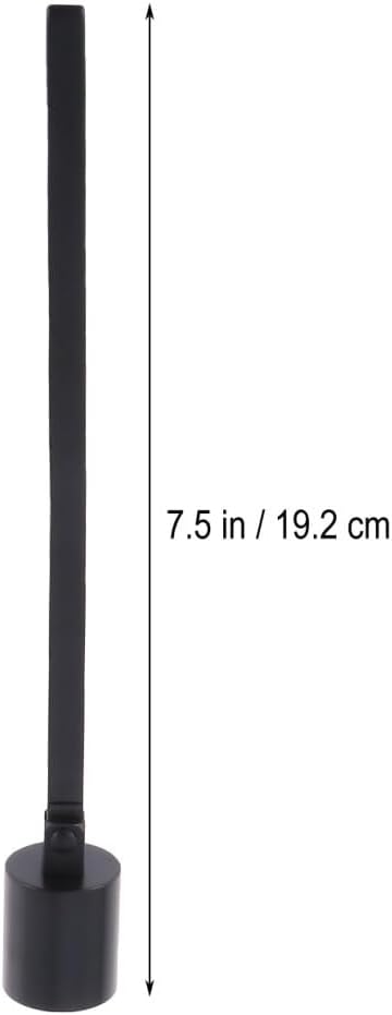 PRETYZOOM Stainless Steel Wick Snuffer Candle Extinguisher Wick Trimmer Dipper Set for Soot- for Home Kitchen