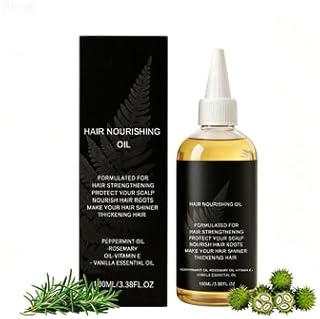 Rosemary Essential Oil, Scalp Care & Hair Nourishing Oil, Formula for Stronger-Looking, Smoother Hair, Daily Scalp Massage & Hair Care, 100 ml