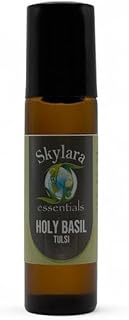 Holy Basil (Tulsi) Essential Oil (10ml Roll On, 10ml Roll On Sacred Spice)