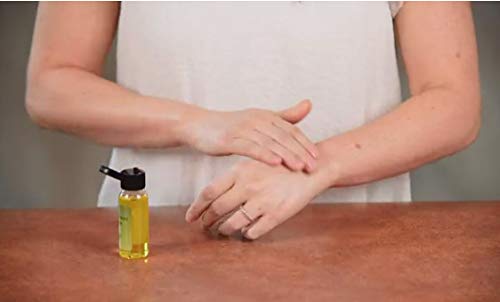 | USDA Certified Organic Jojoba Oil – 100% Pure, Cold Pressed Natural Moisturizer for Face, Hair, Skin, Tattoos & Piercings – Travel Size (1 fl oz / 29 ml)