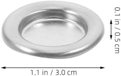 Lurrose 30pcs Metal Cone Incense Tray Aluminum Alloy Incense Holder Small Cone Plate Stick Burner