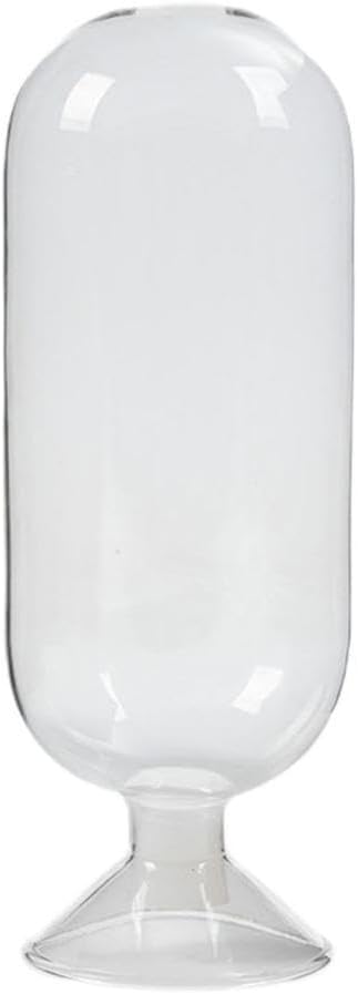 Cloche Jar Match Holder Multiuse Storage Container Fireplace Match Cloche Jar (Matches Not Included), L