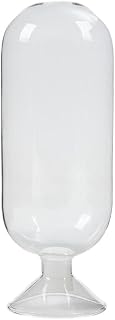 Cloche Jar Match Holder Multiuse Storage Container Fireplace Match Cloche Jar (Matches Not Included), L