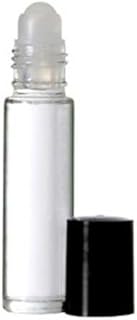 Clear Glass 10ml. Roll on Perfume Bottle. Perfect for Essential Oils Aromatherapy, Perfume, and Cologne. Plastic Roller Color or Clear Based on Availability. Pipettes Included (144 Bottles, Clear)