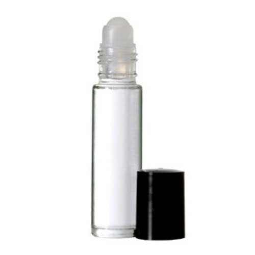 Clear Glass 10ml. Roll on Perfume Bottle. Perfect for Essential Oils Aromatherapy, Perfume, and Cologne. Plastic Roller Color or Clear Based on Availability. Pipettes Included (144 Bottles, Clear)