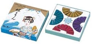 nippon kodo Asian Elegance - Cho-Cho-San Assorted 36 Cones with Mini Cramic Holder, Sandalwood, Aloeswood, Pine, Cherry, Japanese Quality Incense