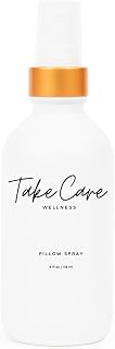 Multi-Purpose Lavender Pillow Spray - Therapeutic Grade Essential Oils - Calming - Freshens Curtains & Upholstery - Mist into Shower Stream - Glass Bottle (Fresh Cotton)