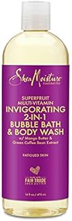 Shea Moisture Superfruit complex bubble bath & body wash, 16 Fluid Ounce