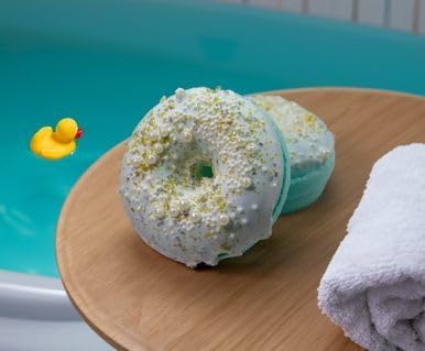 FizzDaddy Huge Jumbo Day at The Spa Bath Bomb – A Refreshing Escape, 7.5oz, Pack of 2 - shea Butter, Avocado Oil, Cocoa Butter, Epsom Salts - Leaves no Bathtub Ring, Leaves Skin Luxuriously Soft
