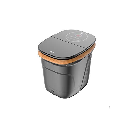 Foldable Foot Bath SPA Bucket Massager Acupressure Bubble with Stand Plastic Basin Relaxing Pressure Home Travel Portable