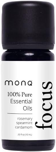 Focus Essential Oil Bottled Blend by MONQ