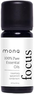 Focus Essential Oil Bottled Blend by MONQ