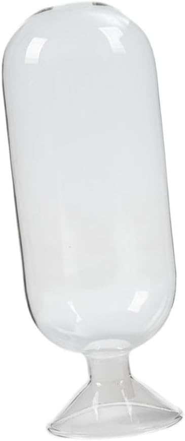 Cloche Jar Match Holder Multiuse Storage Container Fireplace Match Cloche Jar (Matches Not Included), L
