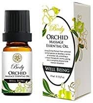 Massage Oil Blend with Natural Ingredients, 100% Organic Essential Oil: Orchid, Eucalyptus, Mint, Lemon, Lavender, Tea Tree,10 ml
