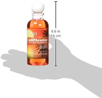 inSPAration 217X Hawaiian Sunset Spa and Bath Fragrance, 9-Ounce, Tropical Sunset