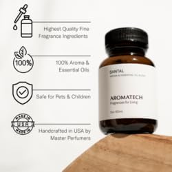 Aromatech Oud Saphir Aroma Essential Oil Blend: Luxury Hotel Inspired Aromatherapy with for Ultrasonic Diffusers & Nebulizers (500 mL)