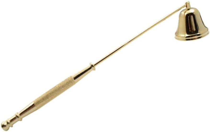 Gold Metal Candle Snuffer Wick Snuffer with Long Handle Candlesnuffers Candle Sleeves Accessories