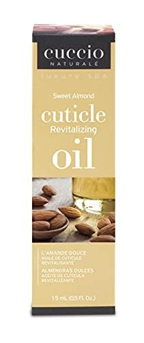 Cuccio Naturale Sweet Almond Cuticle Oil – Hydrating and Nourishing Treatment with Safflower Oil and Vitamin E – Sweet Almond Scent – Promotes Healthy, Strong Nails – 0.50 Fl. Oz. (15 mL)