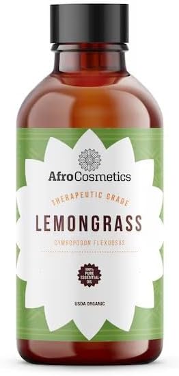 Lemongrass Essential Oil Aromatherapy Oil for Diffuser 4 OZ