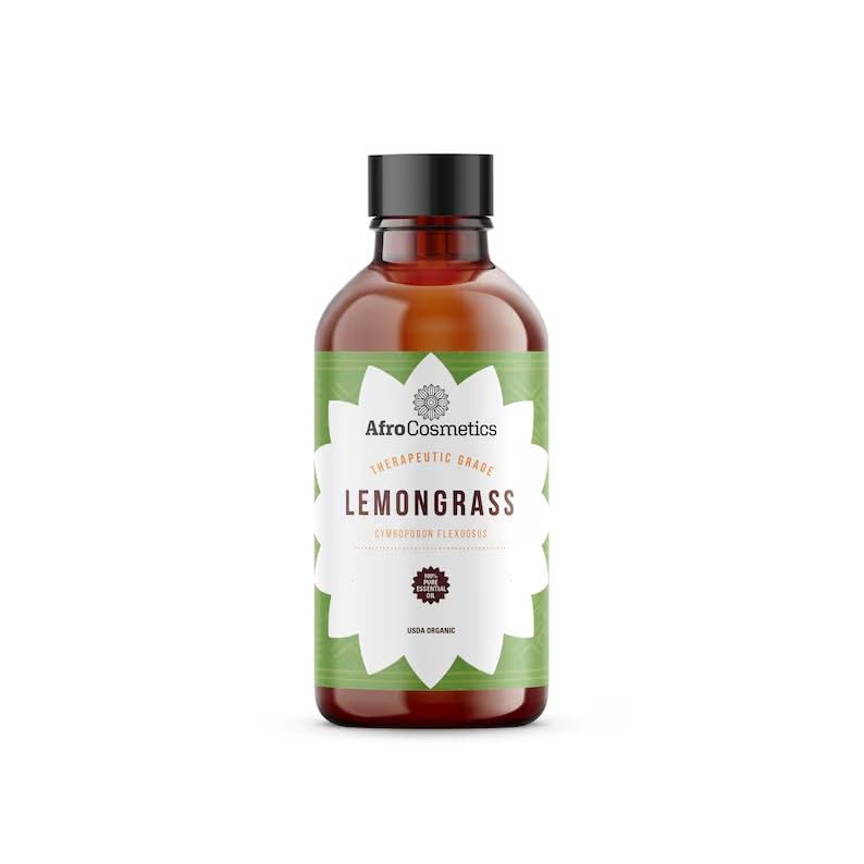 Lemongrass Essential Oil Aromatherapy Oil for Diffuser 4 OZ