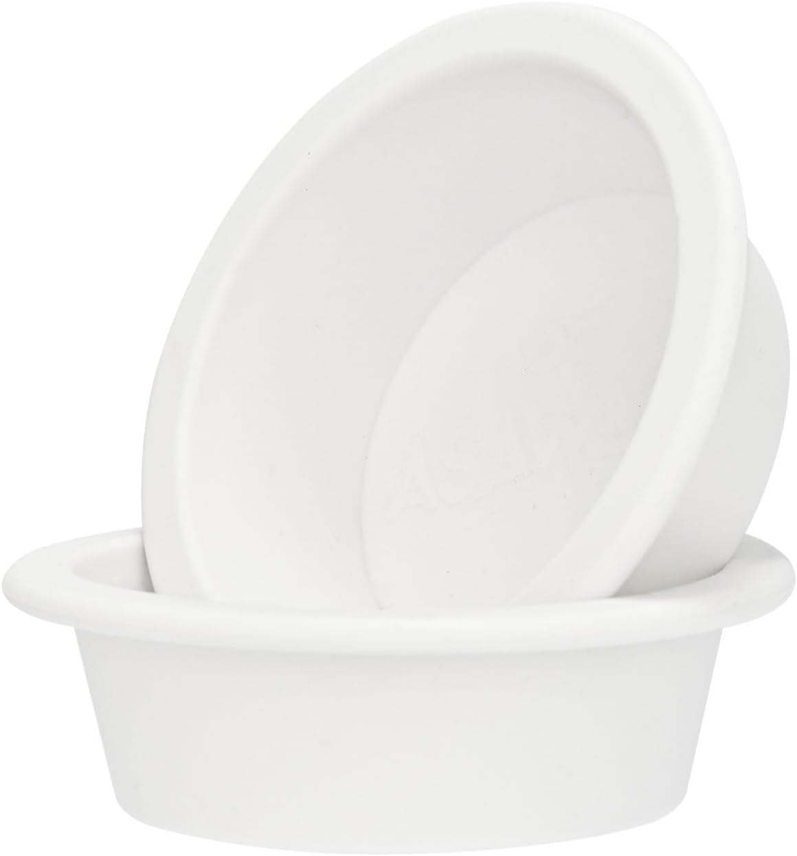 ASAWASA 2 Pcs Silicone Liners for Wax Warmer,No Mess, No Scrape, Long Lasting and Reusable, 2.48 in in Bottom Diameter (medium size 2pcs)
