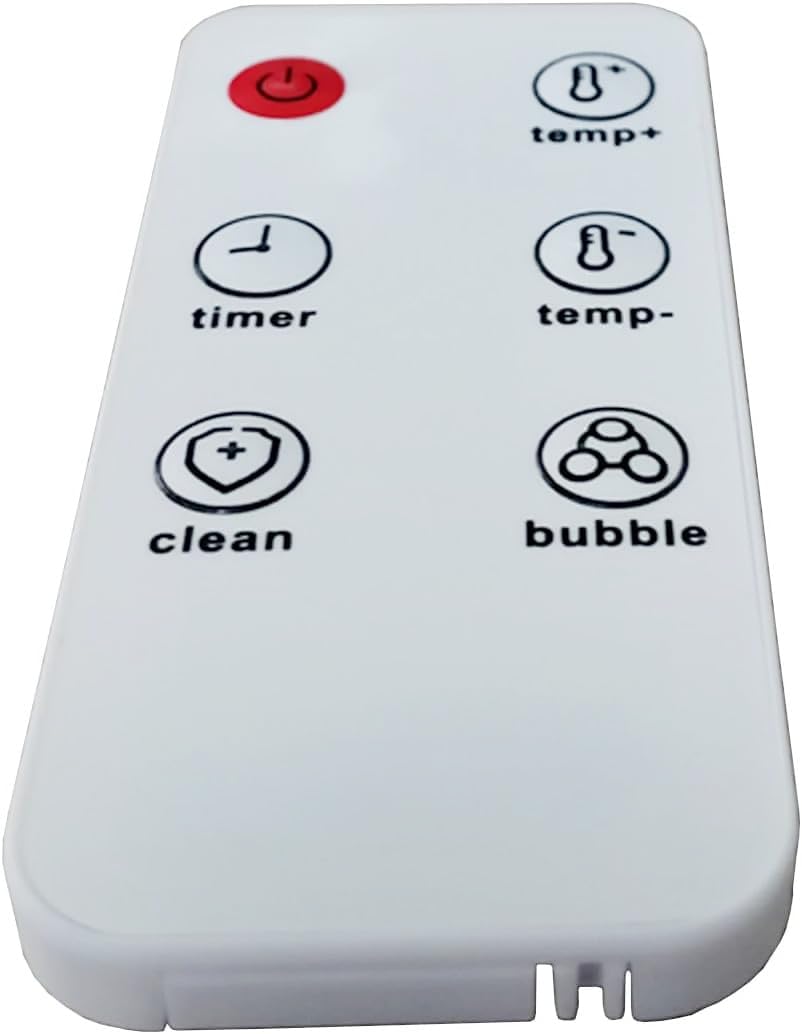 Replacement Remote Control Compatible with UNIFULL CPZYP-04 Foot Massager Collapsible Foot Spa Bath