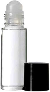 The Parfumerie 10 ml. Glass Roll on Bottle. Perfect for Essential Oils Aromatherapy, Perfume and Cologne. Plastic Roller Color or Clear Based on Availability. Pipettes Included (72 Bottles, Clear)