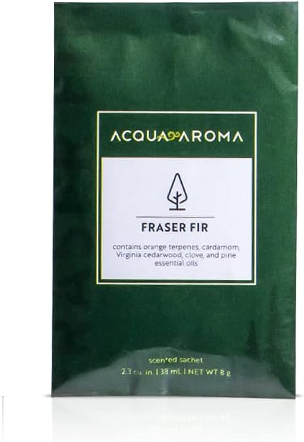 Acqua Aroma Fraser FIR Scented Sachet 8g Pack of 15 Small sachets