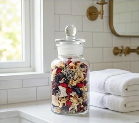 Stars & Stripes Handcrafted Potpourri – Patriotic Dough Bowl Filler