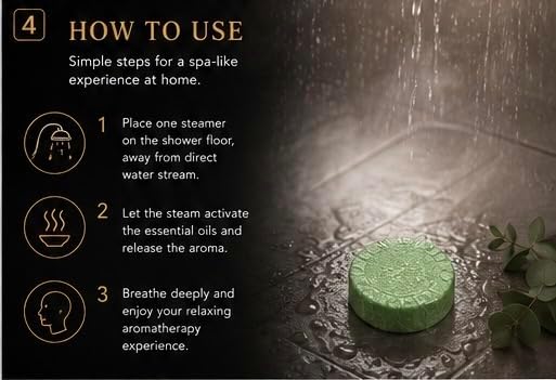 AKONIC Shower Steamers – 12 Pack – Assorted Scents Lavender