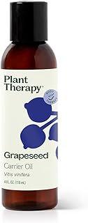 Plant Therapy Grapeseed Carrier Oil 4 oz Base Oil for Aromatherapy, Essential Oil or Massage use