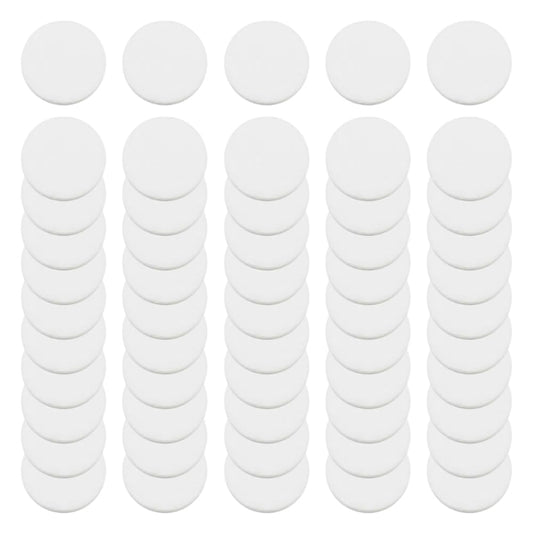100 Pcs 17 mm Car Air Freshener Refill Felt Pads Round Essential Oil Pads Car Air Vent Clip Freshener Refills Perfume