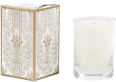 Ergo Soy Candle Pearl Collection, Hand Poured Natural Vegan Soy Wax - Luxuriously Scented Rustic Lodge 12 Ounce Candle
