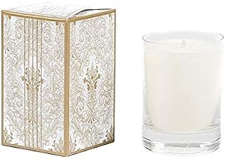 Ergo Soy Candle Pearl Collection, Hand Poured Natural Vegan Soy Wax - Luxuriously Scented Rustic Lodge 12 Ounce Candle