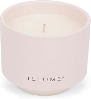 Illume Beautifully Done Essentials Coconut Milk Mango Matte Ceramic Scented Soy Candle