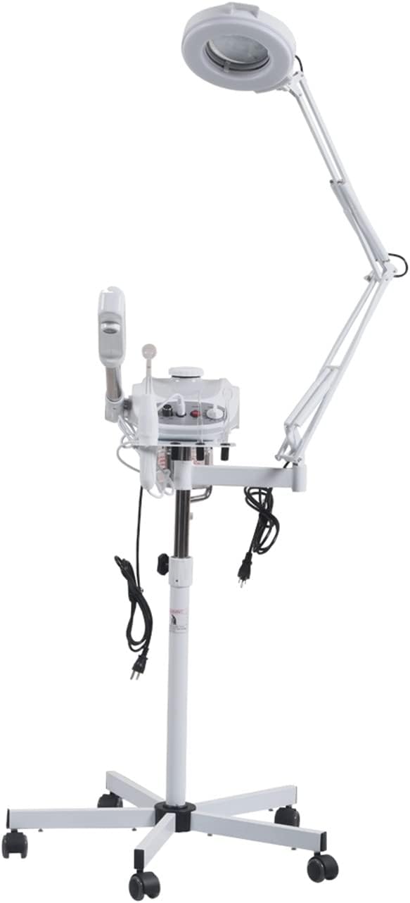 Funnylife 3 in 1 Aromatherapy Ozone Facial Steamer and Mag Lamp and High Frequency