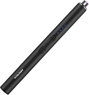 ARECTECH Electric Candle Rechargeable Lighter Arc Plasma Lighters for Candle Kitchen Camping Christmas Type-C Black