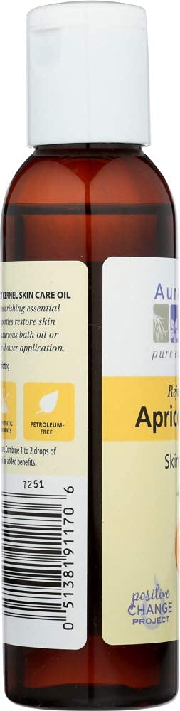 Aura Cacia Oil Skincare Apricot 4 Pack