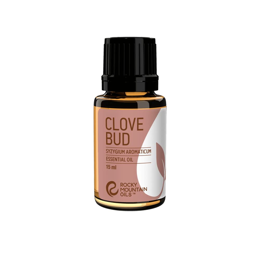 Rocky Mountain Oils Clove Bud Essential Oil - 100% Pure Natural Aromatherapy Oil for Diffusers