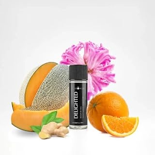 Aromely Delighted Diffuser Oil | Welcoming Hotel Scent with Orange, Melon & Ginger | Hotel Collection Oil for Waterless & Cold Air Diffusers (20ml)