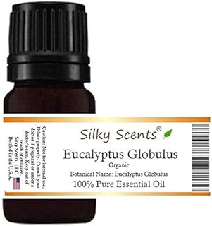 Eucalyptus Globulus Organic Essential Oil (Blue Gum) 100% Pure and Natural - 15 ML