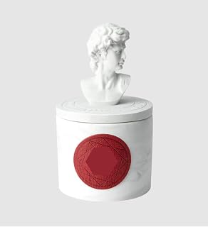 David Statue Scented Candle - Large Bust, Hand Poured Aroma for Home