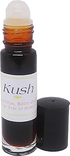 Kush Scented Body Oil Fragrance [Roll-On - Dark Brown - 1/3 oz.] - ID#23000