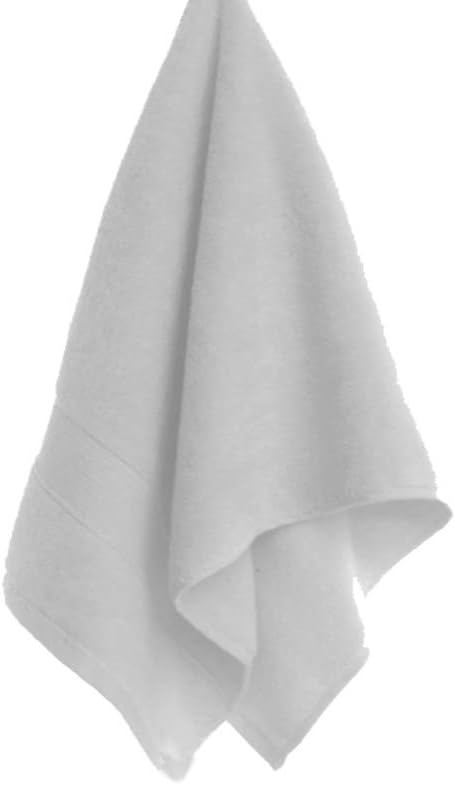 JININQ 700GSM 2Piece Hand Towels -100% Cotton for Bathroom,Kitchen,Beauty,Spa,Gym,Household face Towel,Highly Absorbent Towels(13.7 x 29.5 Inches) (White)