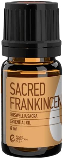 Rocky Mountain Oils Sacred Frankincense Essential Oil - Aromatherapy Essential Oils for Diffusers, Topical Massage Oil for Massage Therapy and Skin Care, and Household - 5ml