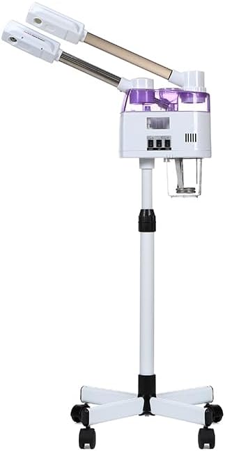 Professional Facial Steamer, 2 in 1 Esthetician Steamer with Hot & Cold Mist, Beauty Face Equipment for Spas, Beauty Salons and Home Use